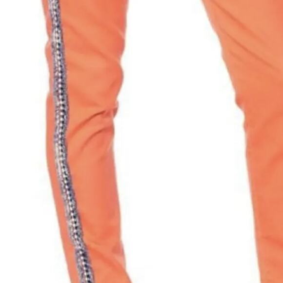 Diane Gilman Stretch Boucle Stripe Skinny Jean ww WP Strawberry women - Picture 2 of 2